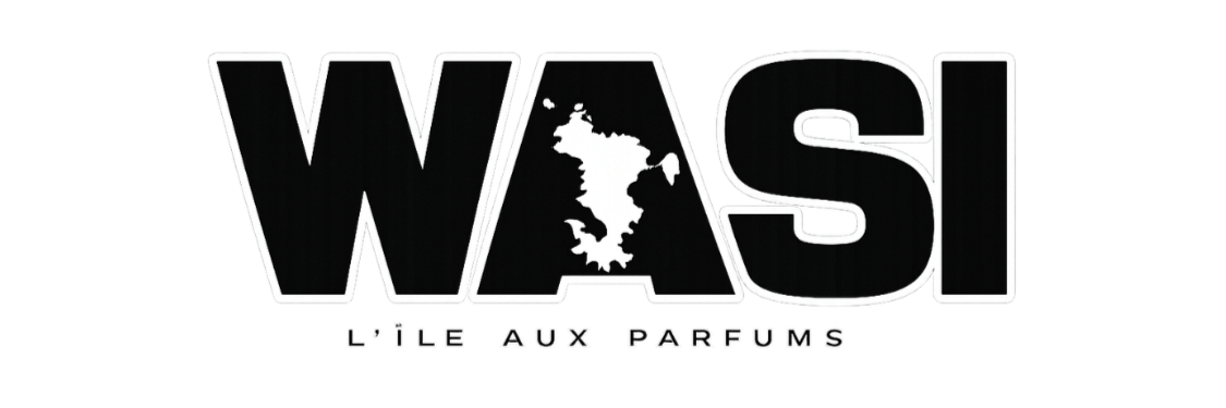 Logo officiel WASI – L'Île aux Parfums, marque de vêtements inspirée de Mayotte et de la culture mahoraise.